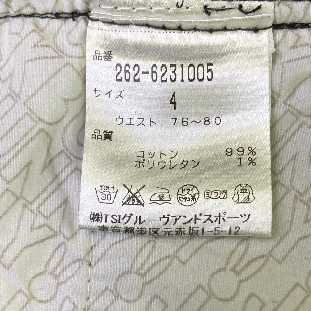 サイズ：6 JACK BUNNY ジャックバニー  スウェット ロングパンツ  ブラック系 [240101455168] ゴルフウェア メンズ ストスト JACK BUNNY ジャックバニー スウェット ロングパンツ ブラック系