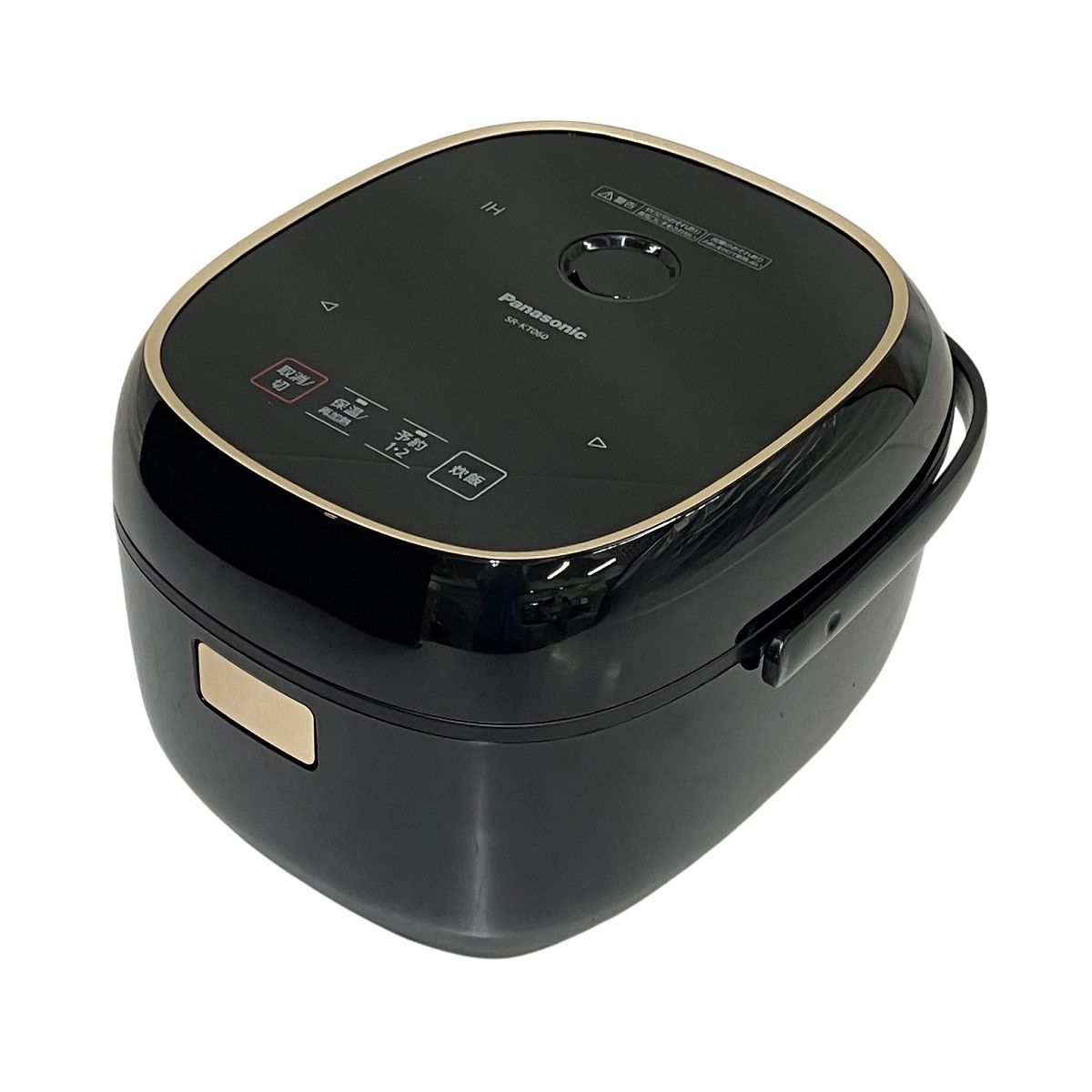 Panasonic SR-KT060 IHジャー炊飯器 3.5合炊き 製 ブラック タッチキー-ガラスパネル 備長炭釜 パナソニック キッチン家電 T10563824