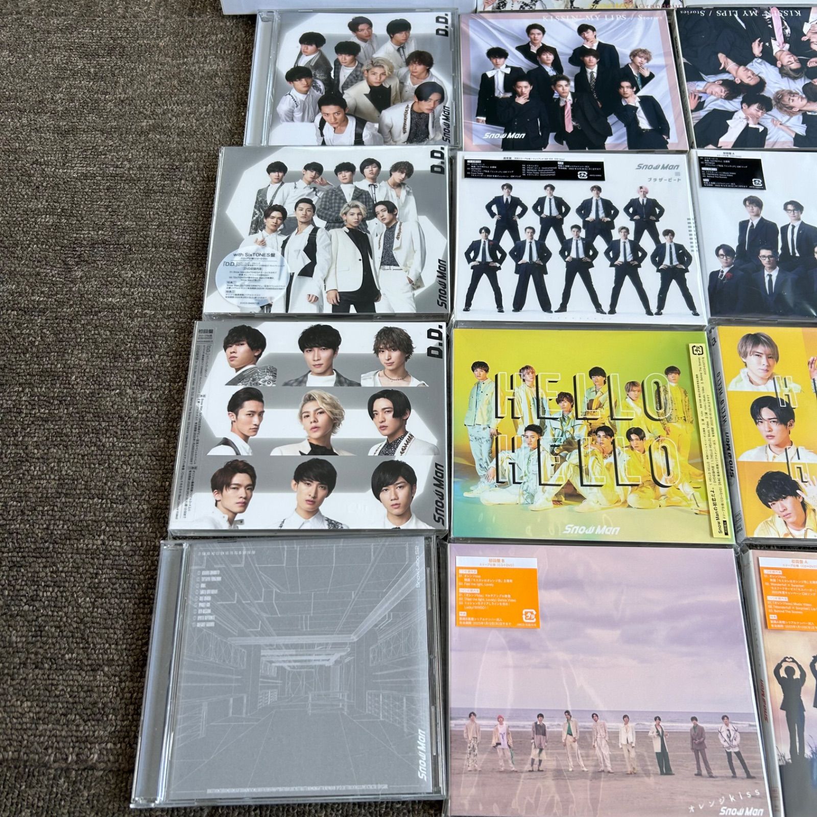 SnowMan 3形態 コンプリートセット CD セット まとめ売り 未開封あり