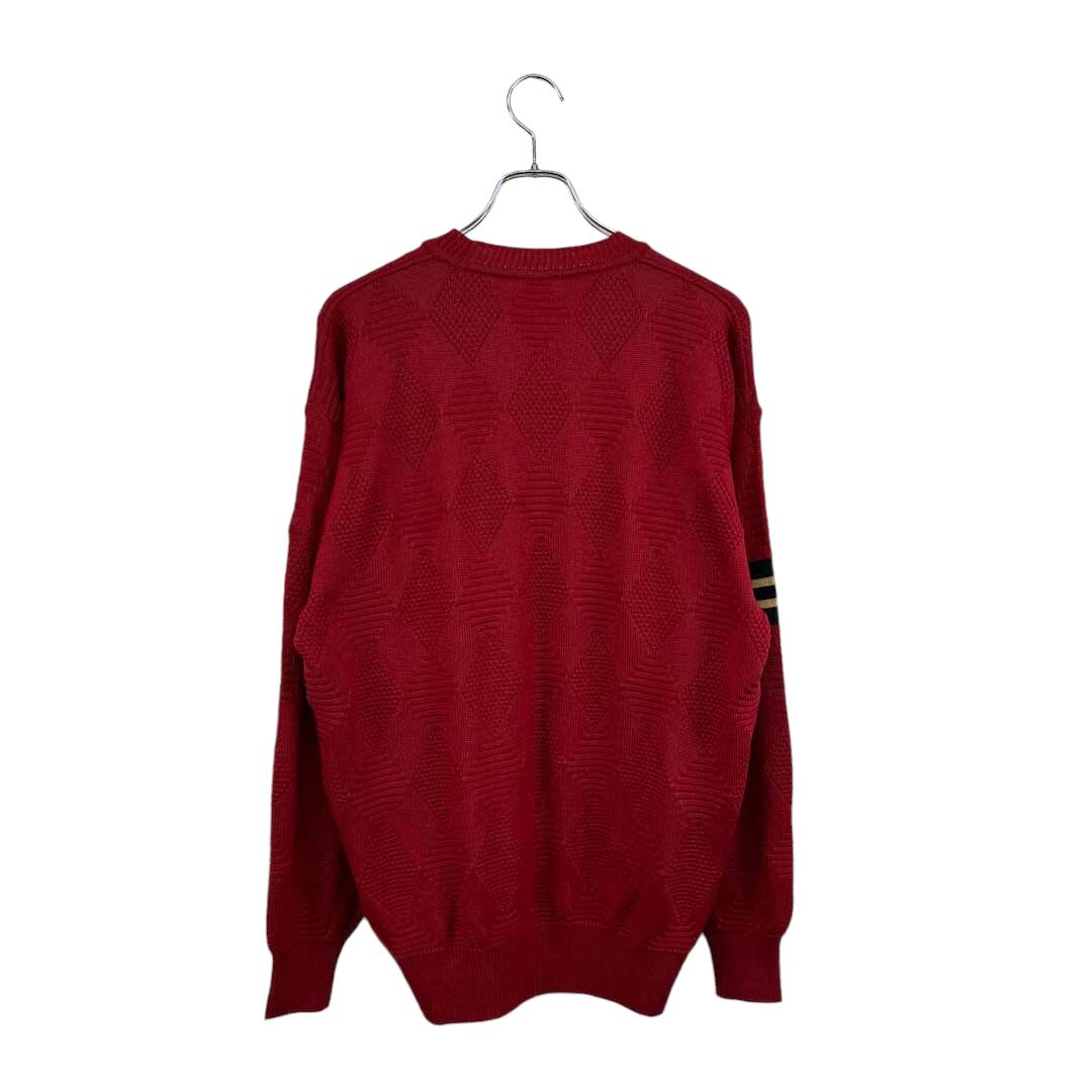 【dunhill】SPORT OLD ゴるふァー こッとン長袖にッとせーたー ダンひる dunhill SPORT にッと せーたー 長袖 はいねッく ろゴ