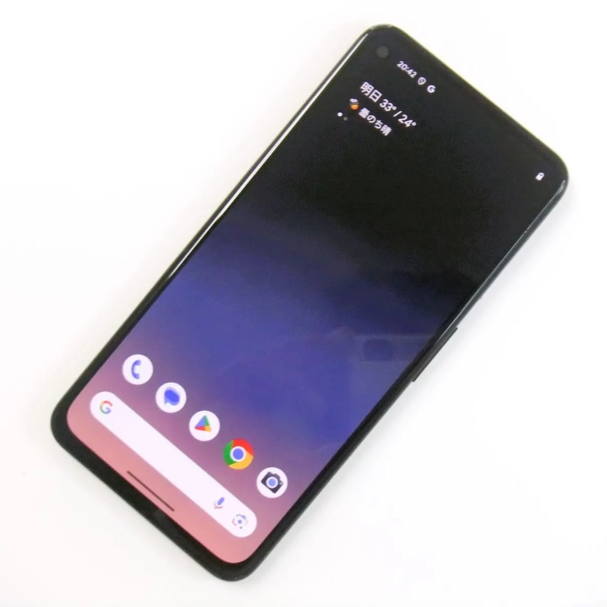 中古】 Google Pixel 4a 5G ジャストブラック SoftBank SIMロック解除済 - メルカリ