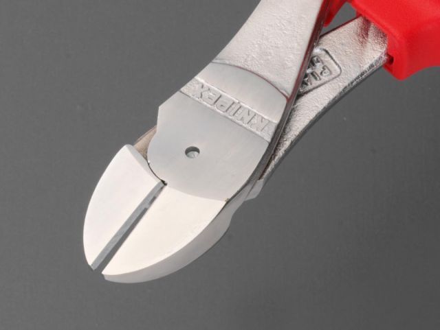 クニペックス KNIPEX 絶縁強力型斜ニッパー250mmディップコーティング7407-250