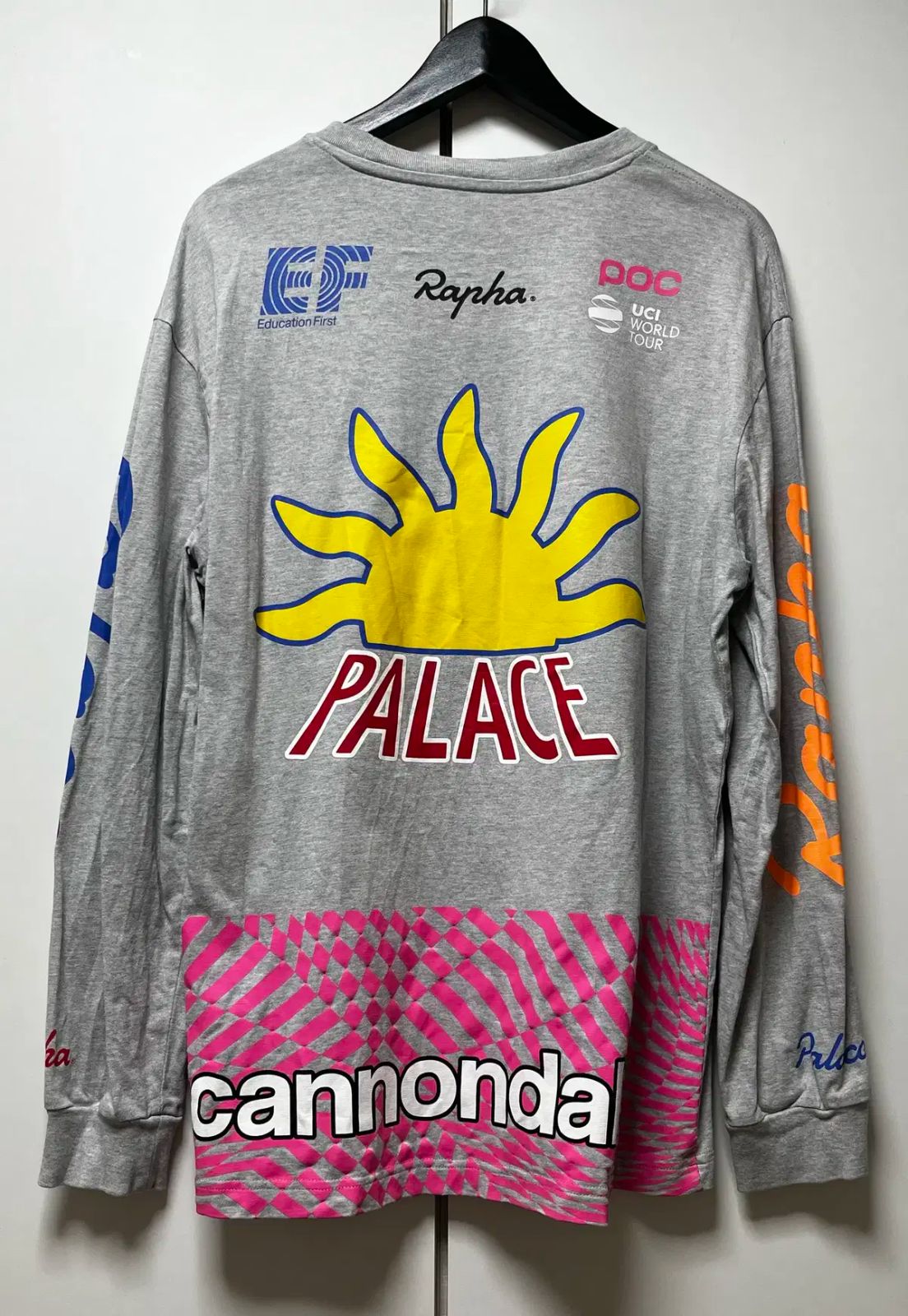 Palace x Rapha long sleeve Sサイズ Rapha X Palace 長袖 ロング