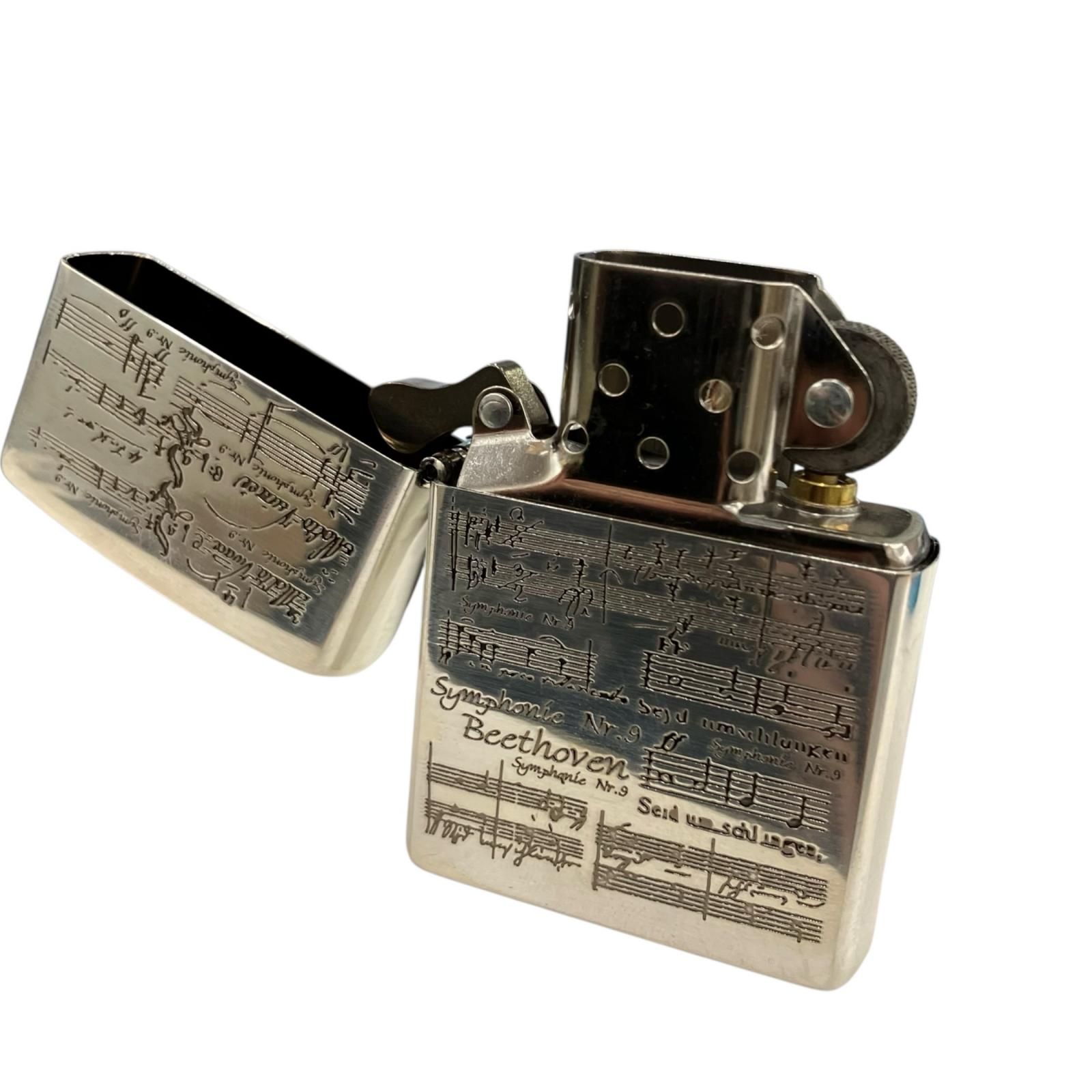ノッポページ 186001 ZIPPO ジッポ ベートーヴェン第九スコア両面 - メルカリ