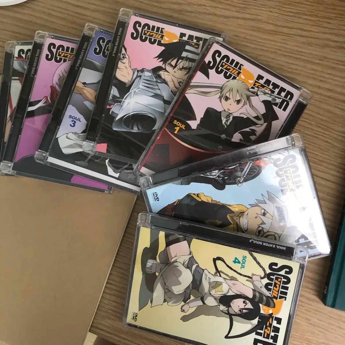 ソウルイーター dvd 13 フルパワー 椿色カラーコード