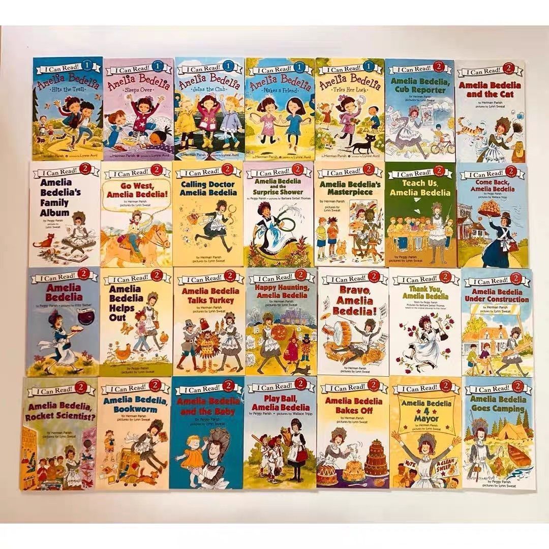新品未開封未使用】新品 英語絵本Amelia bedelia I can read 28