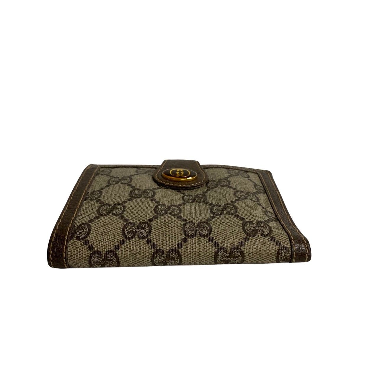 極 美品 希少品 GUCCI グッチ オールドグッチ GG ロゴ 総柄 金具  