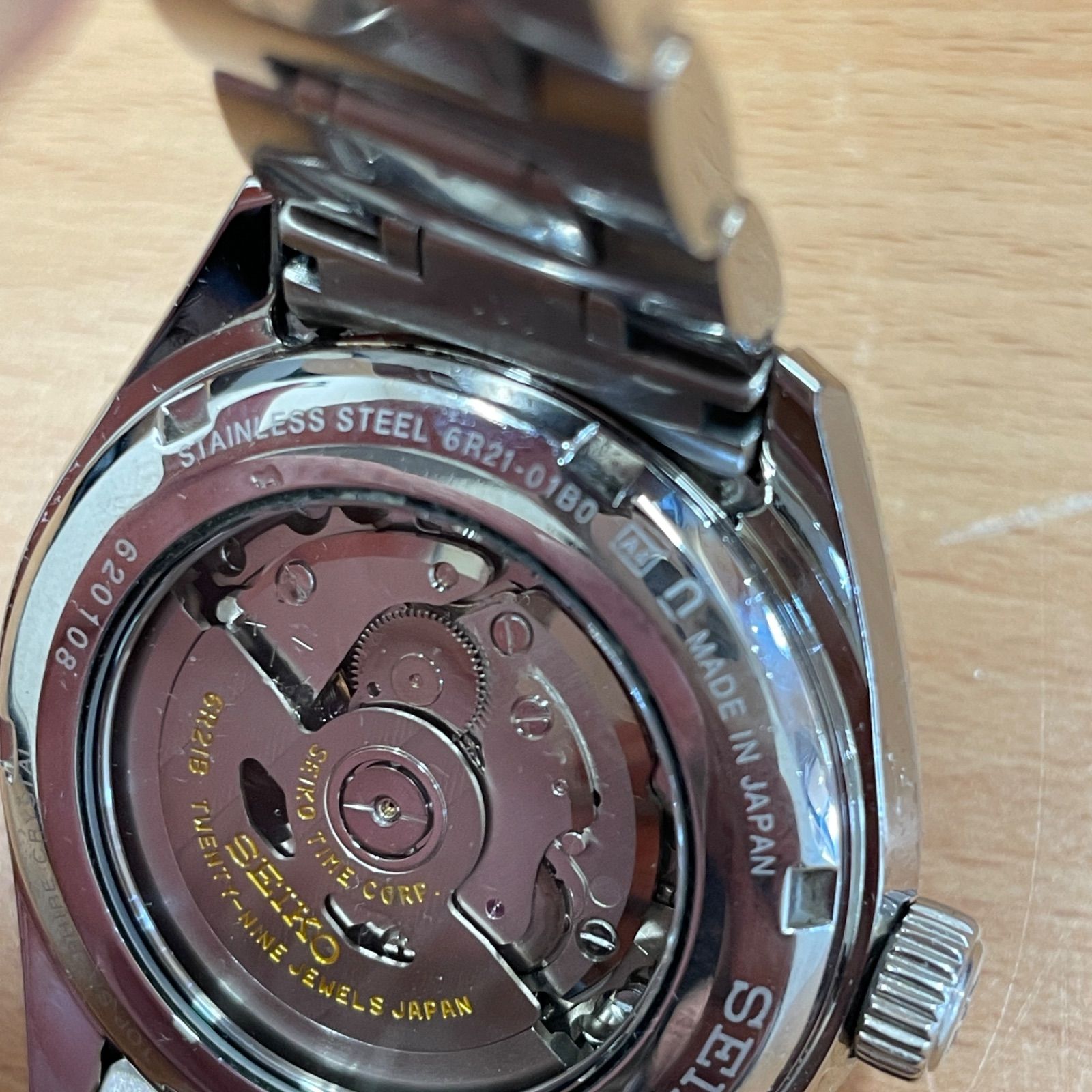 □SEIKO【セイコー】 SARW021 6R21-01B0 プレサージュ パワーリザーブ