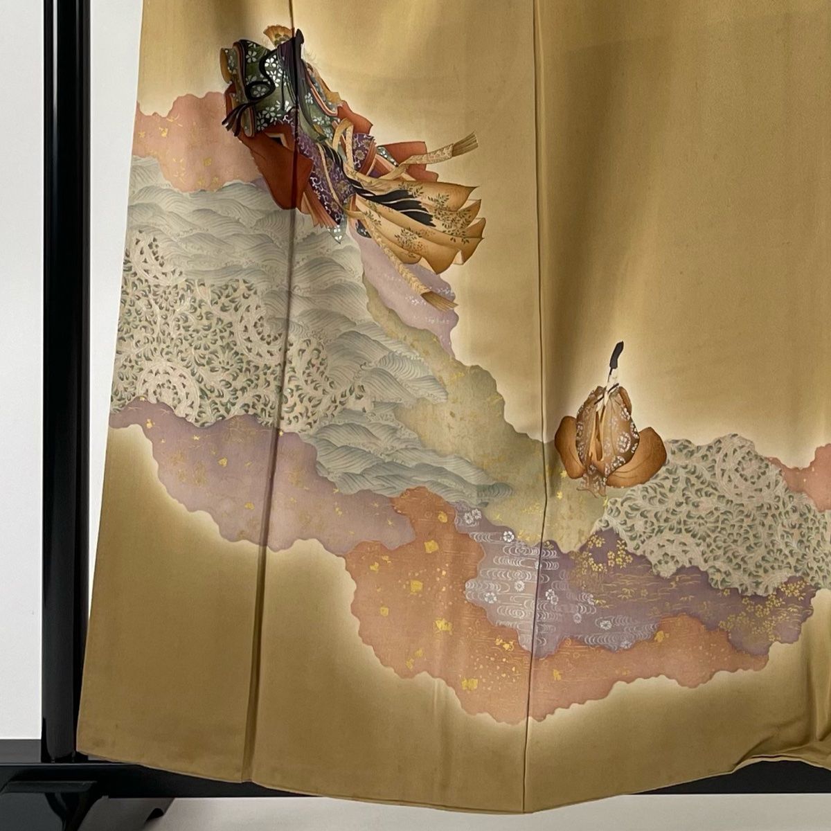 未着用　久保田一竹　付け下げ　辻ヶ花　絞り　金通し　着物　015a d 未着用 久保田一竹 付け下げ 辻ヶ花 絞り 金通し 着物 015a d - メルカリ