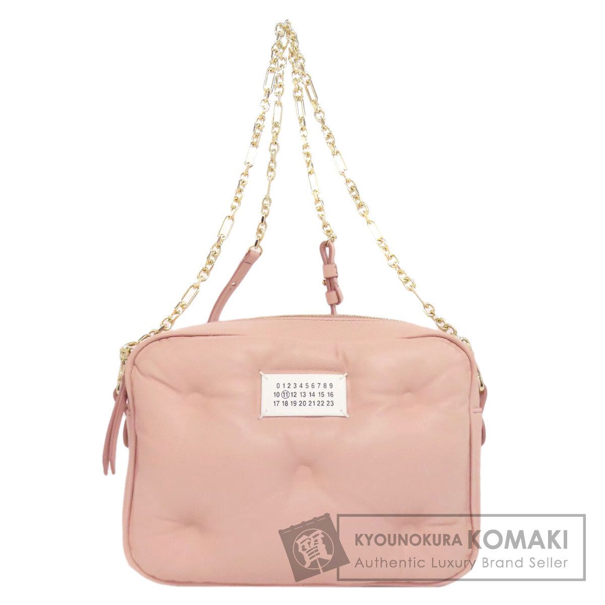 MaisonMargiela メゾン マルジェラ チェーンショルダー グラム スラム ショルダーバッグ カーフ レディース