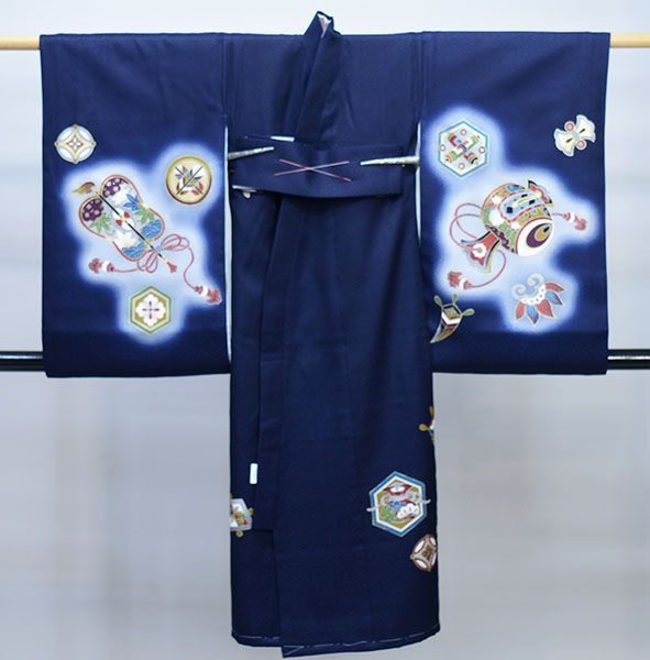 お宮参り 産着 のしめ 男児 男の子 正絹 綸子 豪華絢爛 金刺繍 祝着 兜 