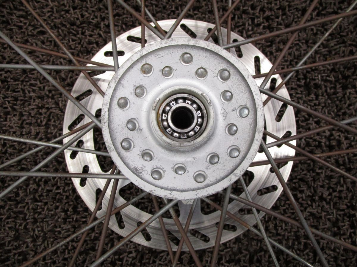 セロー250 フロントホイール ディスク A5687 DG17J ヤマハ G370E SEROW 動画有 FI インジェクション BRIGHTFACE_UK