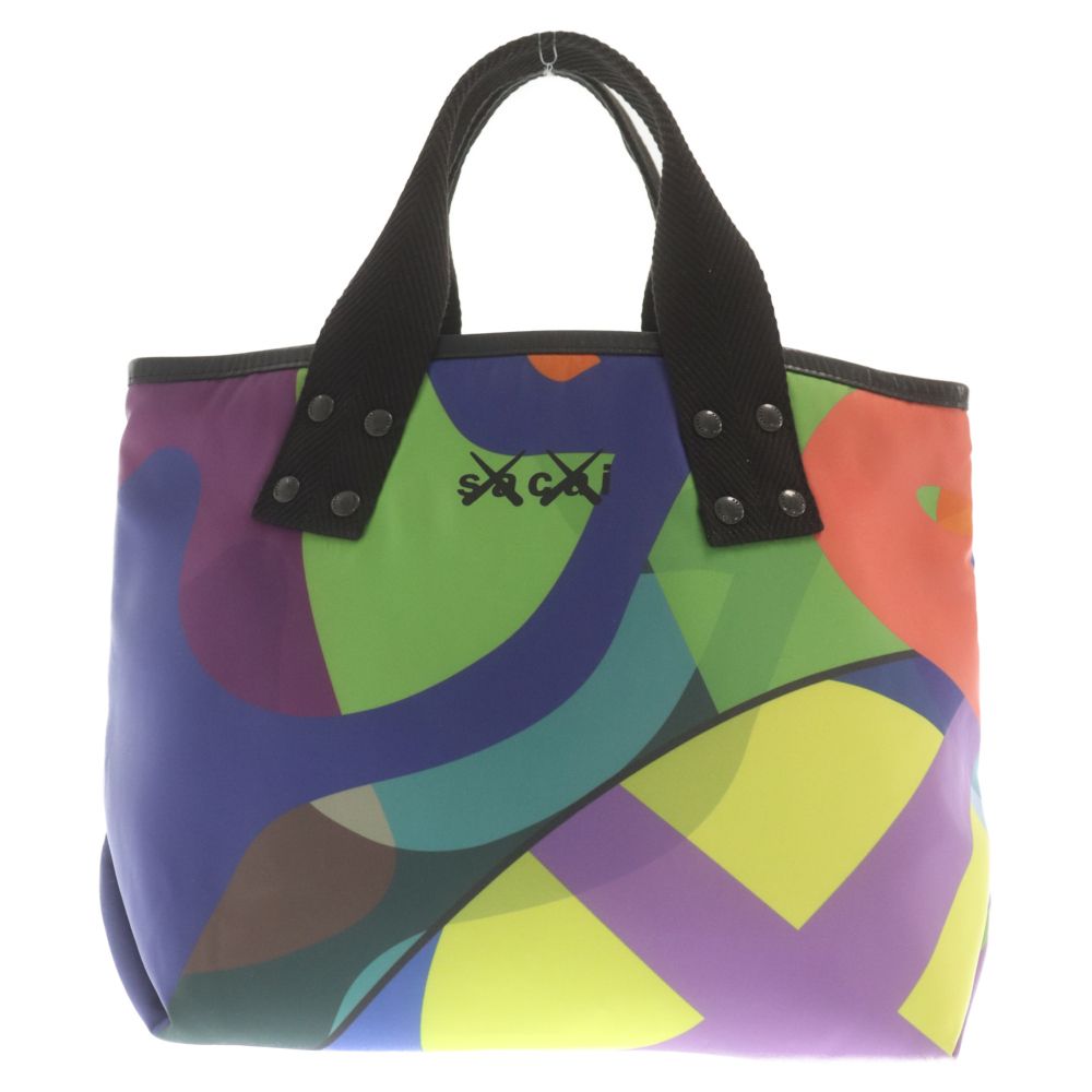 Sacai (サカイ) ×KAWS Nylon Tote Bag 21-0255S ナイロン トートバッグ マルチカラー - メルカリ