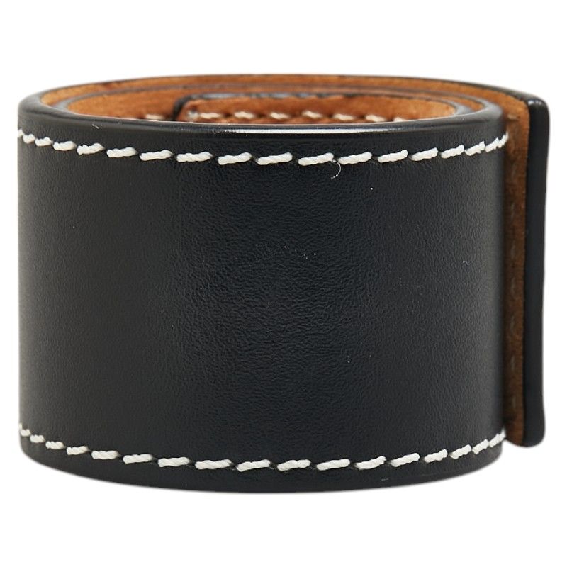 ロエベ アナグラム レザーブレスレット ブラック ロエベ アナグラム