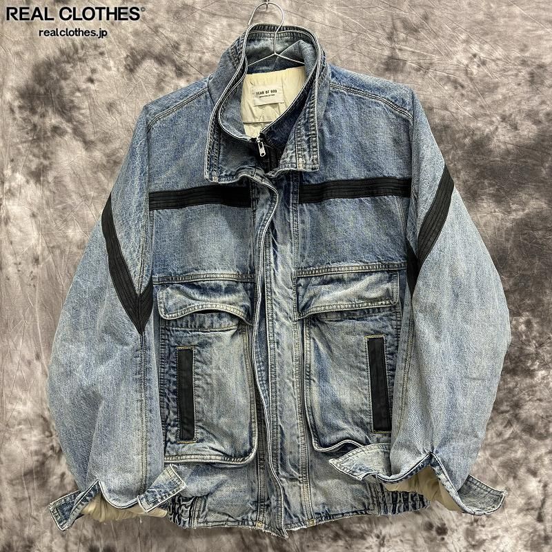 FEAR OF GOD/フィア オブ ゴッド 6TH COLLECTION Denim Ski Jacket/中綿 デニムボンバージャケット  6S19-6007HWD/XL - メルカリ