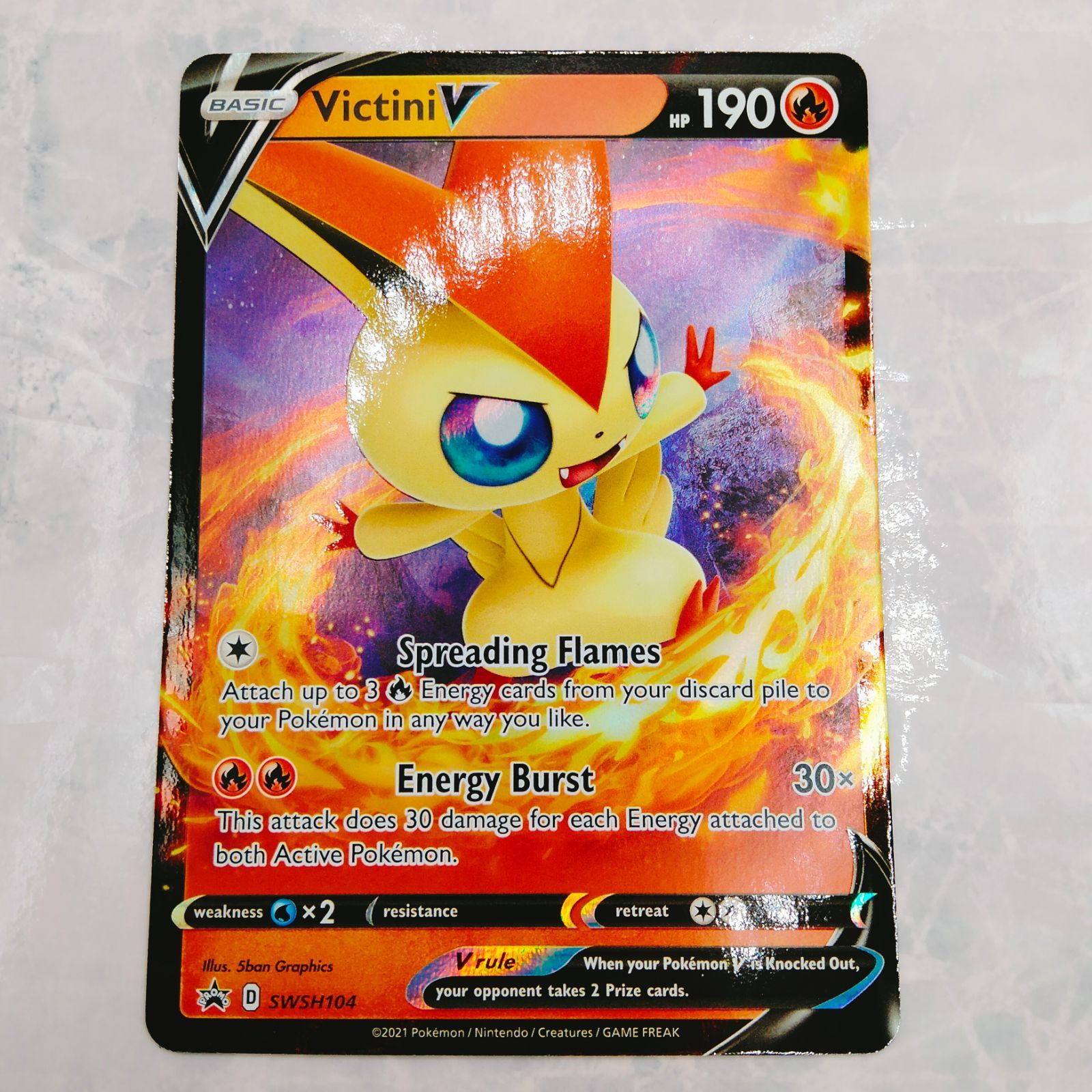 ポケモンカード 英語版 ビクティニV プロモ - TCG shop topD@3品10％引