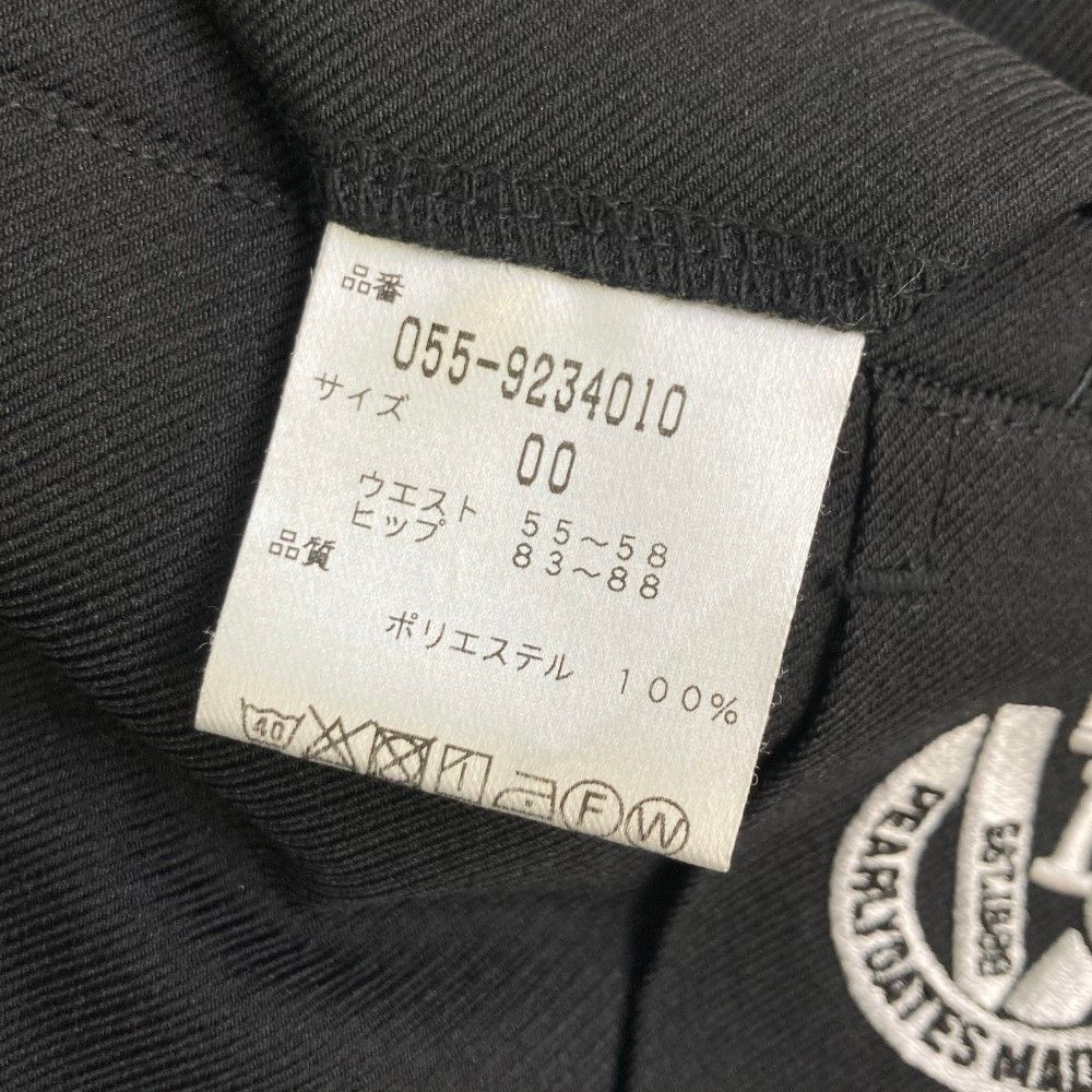 サイズ：00 PEARLY GATES パーリーゲイツ 055-9234010 スカート  ブラック系 [240101442208] ゴルフウェア レディース ストスト サイズ：00 PEARLY GATES パーリーゲイツ 055-9234010 スカート