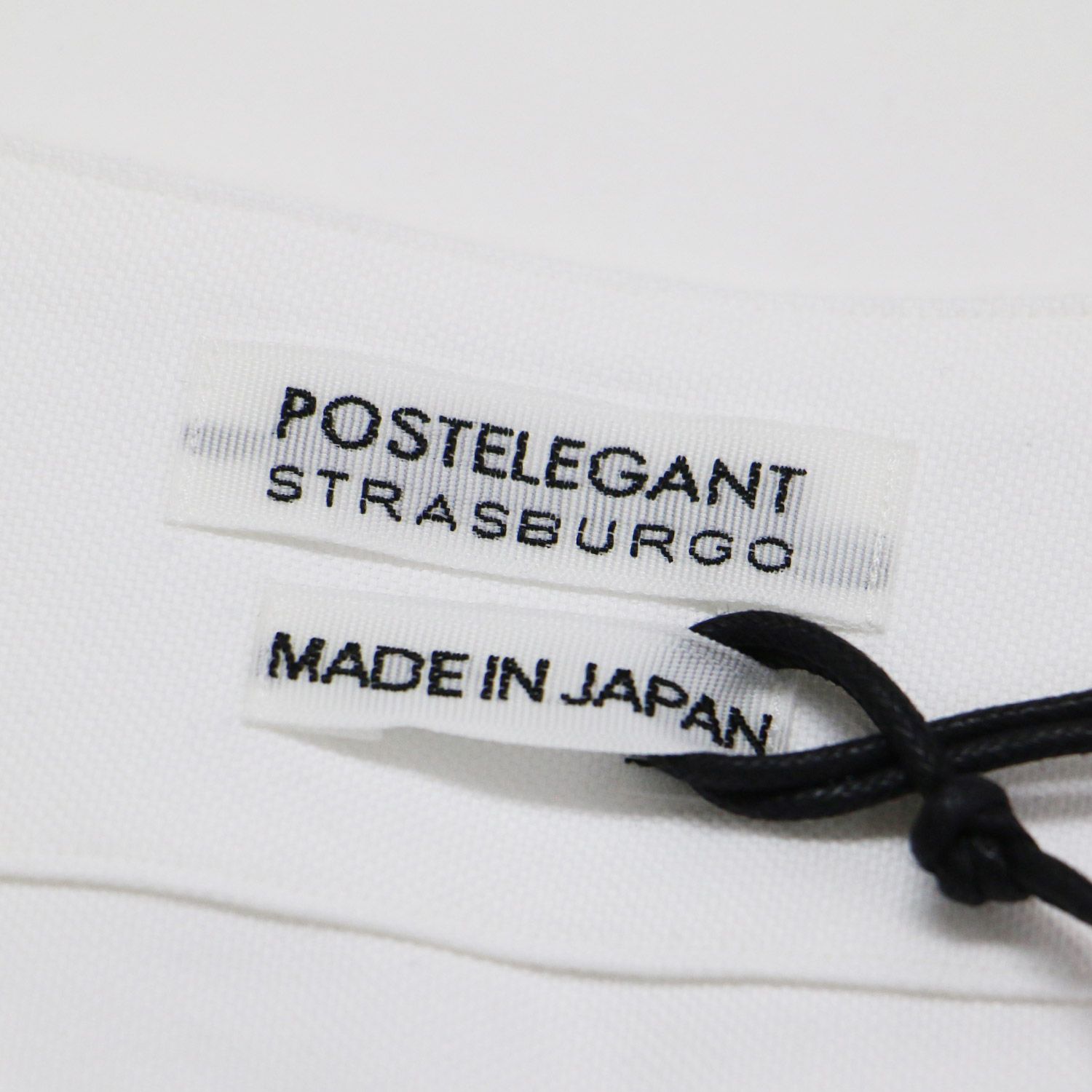 新品】POSTELEGANT ポステレガント ワンピース ホワイト 白 サイズ:38