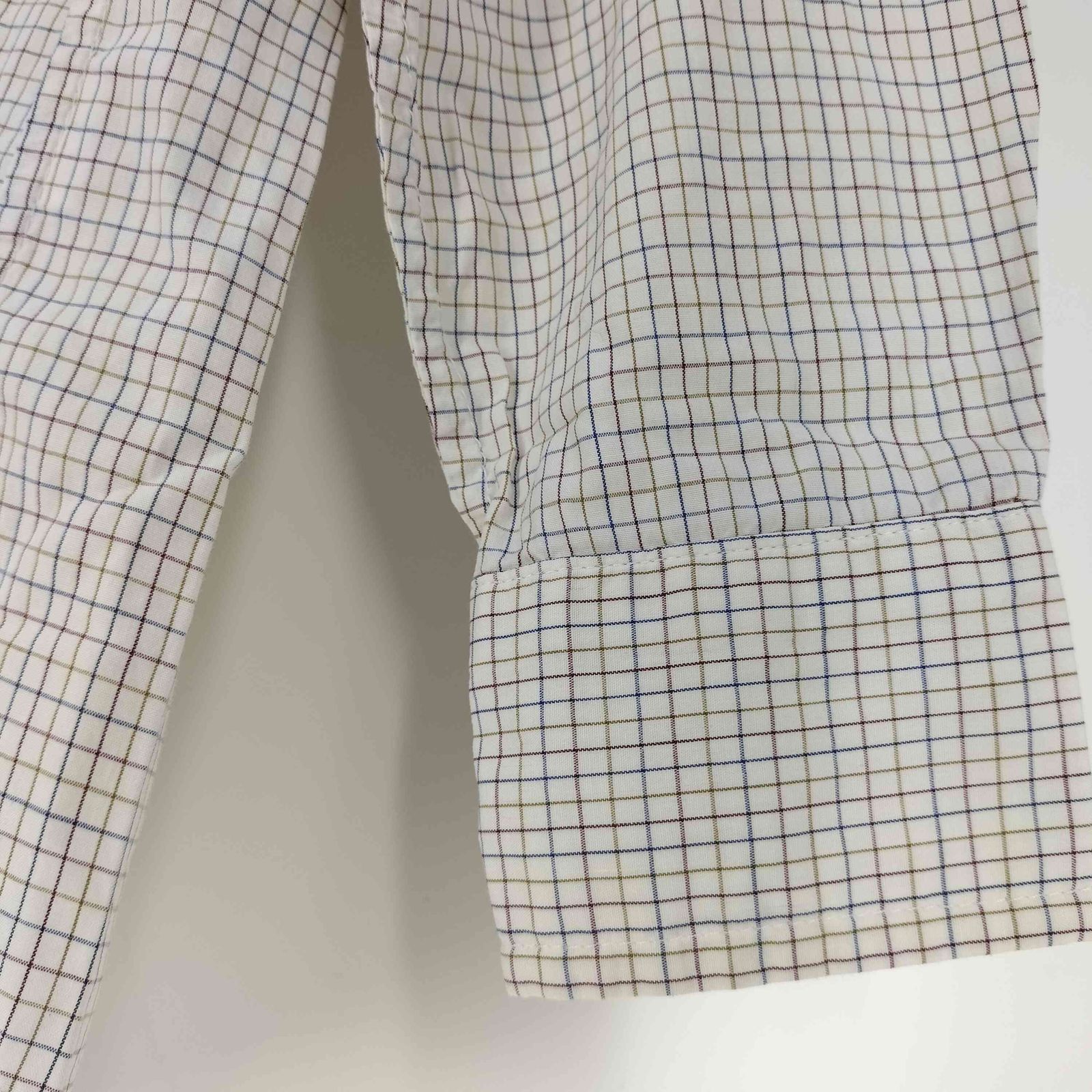 【春物】アメリカ製 steven alan スティーブンアラン チェックシャツ a□スティーブンアラン/Steven Alan チェック柄 長袖BDシャツ