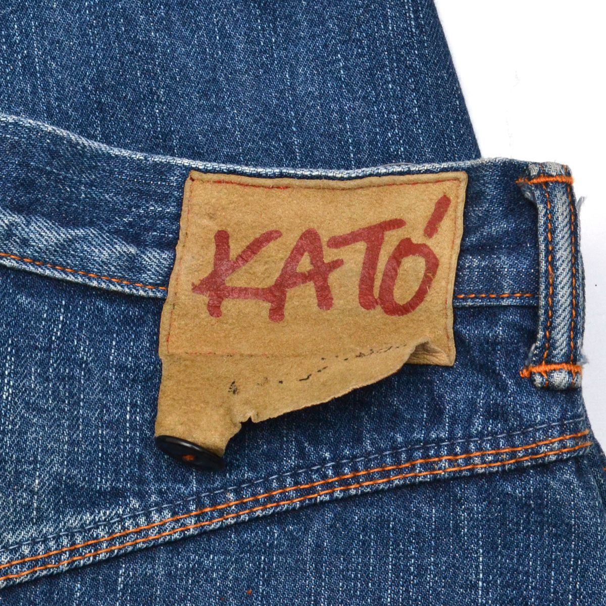 KATO’ カトー 3D ストレート デニム パンツ 34 USA製 KATO' カトー 3D ストレート デニム パンツ 34 USA製 - メルカリ