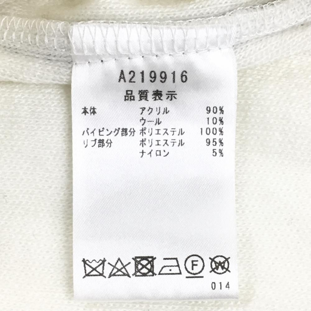 ☆SALE価格☆【美品】アルチビオ セーター 白×ブラウン バイカラー