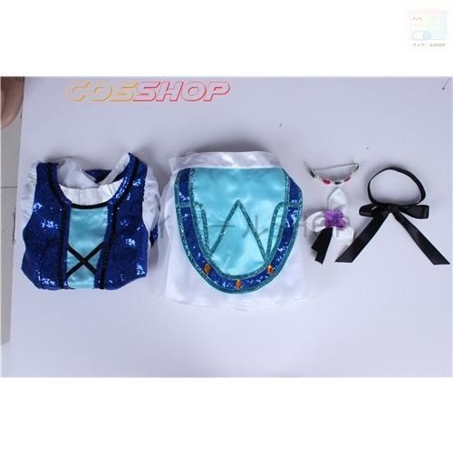 恵み ラブライブ!サンシャイン!! WATER BLUE NEW WORLD 小原 鞠莉 おはら まり 風 コスプレ衣装 cosplay 仮装イベント アニメ パーティー