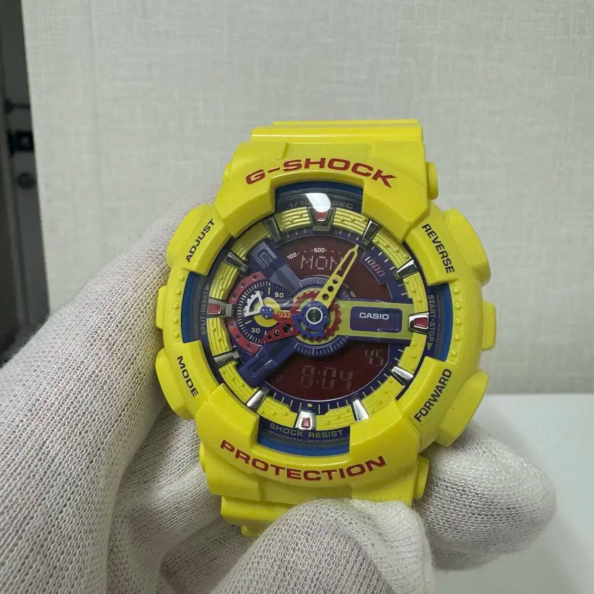 G-SHOCK GA-110NM Gショック イエロー 楽天市場】CASIO G-SHOCK ジーショック 時計 GA-110NM-9A 黄色