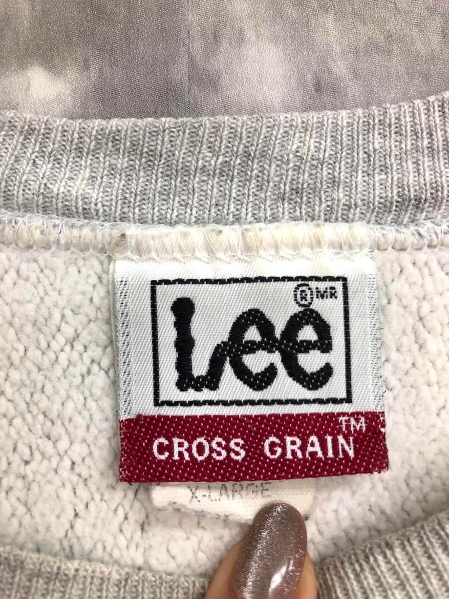 Lee リー 90s USA製 CROSS GRAIN クルーネック スウェット