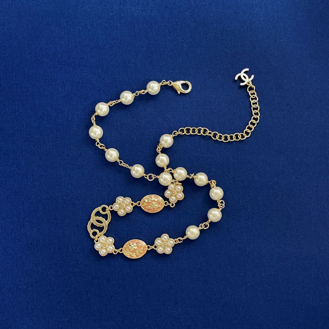 CHANEL ビンテージネックレス CHANEL シャネル ヴィンテージ ハート＆ココマーク ネックレス
