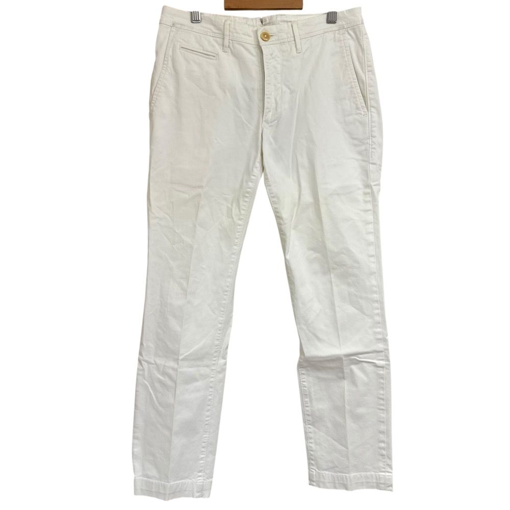 SIVIGLIA シヴィリア ストレッチ チノパンツ 29 ホワイト メンズ 古着