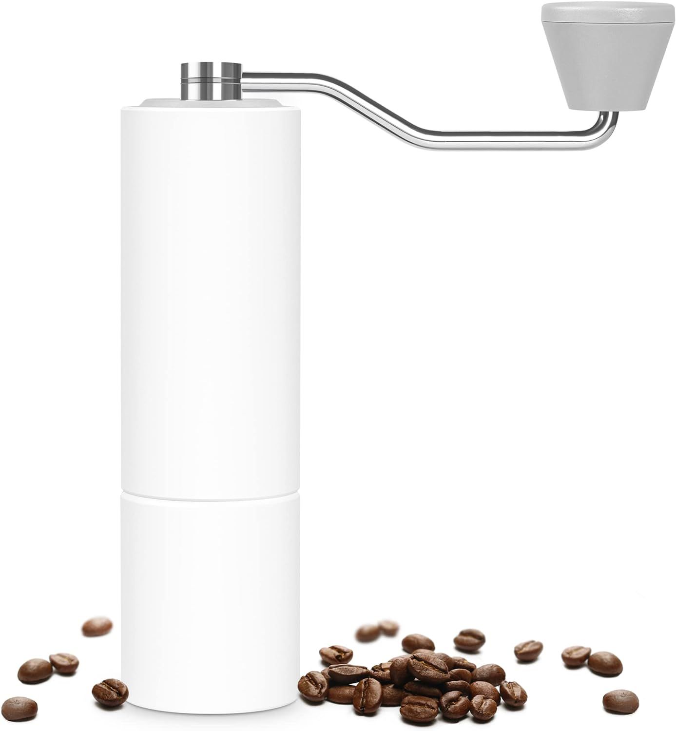 タイムモアTIMEMORE コーヒーミル 手動 栗子C3 Max コーヒーグラインダー 手挽き コーヒー ミル ステンレス臼 段階粗さ調整可能 ブラシ付き 軽量 省力性 携帯 お手入れ簡単