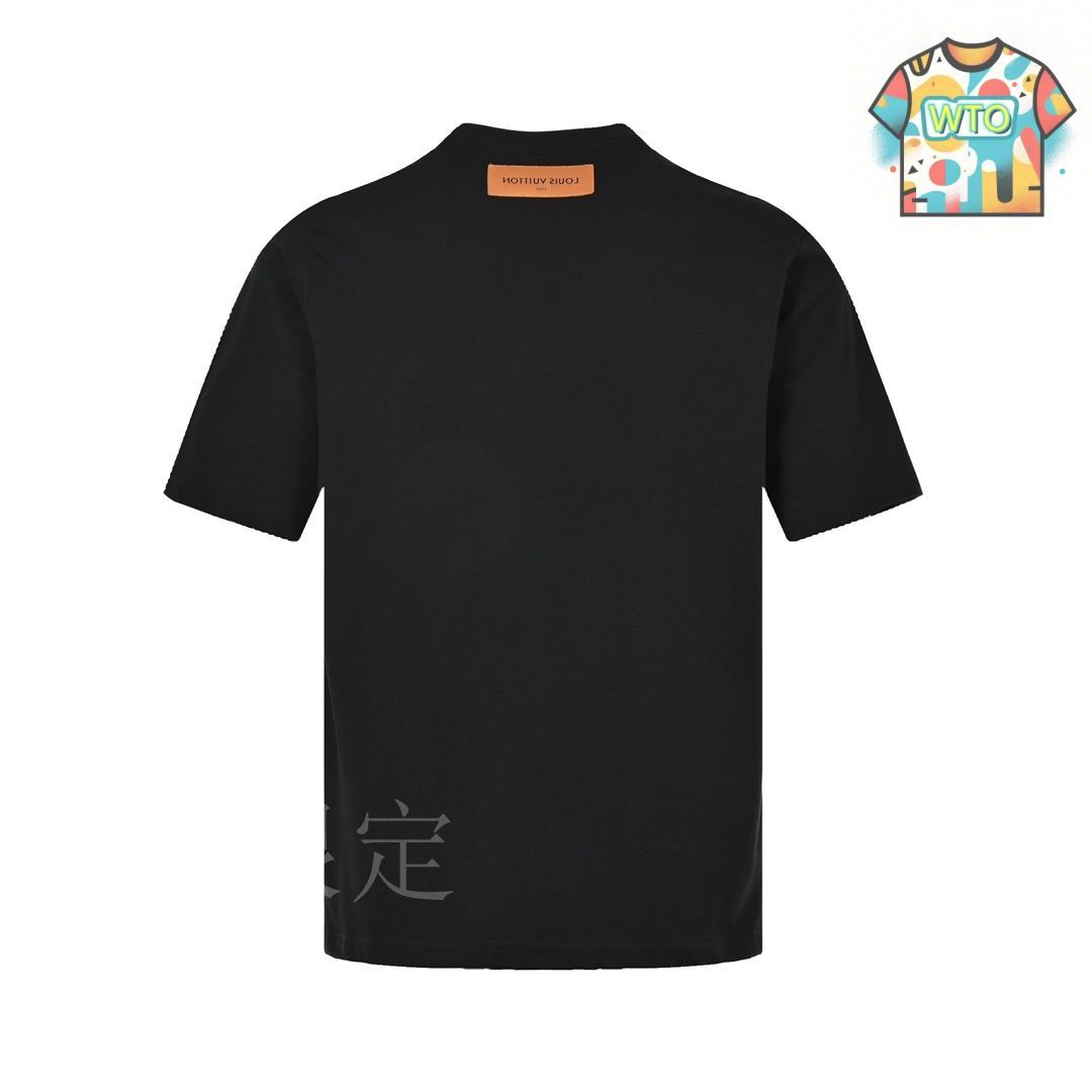 LOUIS VUITTON モノグラムロゴプリント Tシャツ