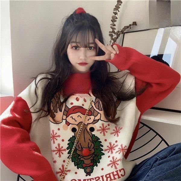 クリスマスセーター ニットセーター トップス メンズ レディース