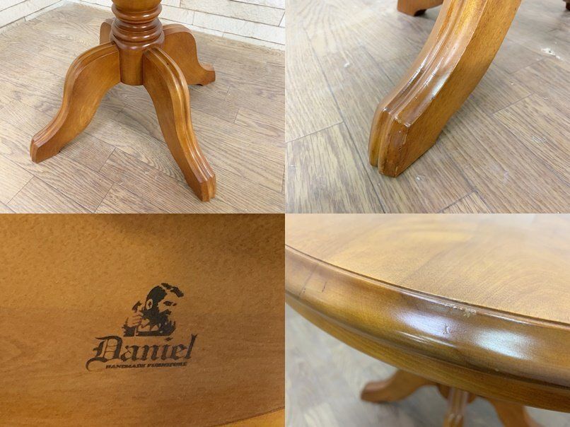 Daniel/横浜ダニエル Leona/レオナ 特注 ラウンドサイドテーブル 横浜ダニエル Daniel Leona レオナ ラウンドテーブル 机 サイド