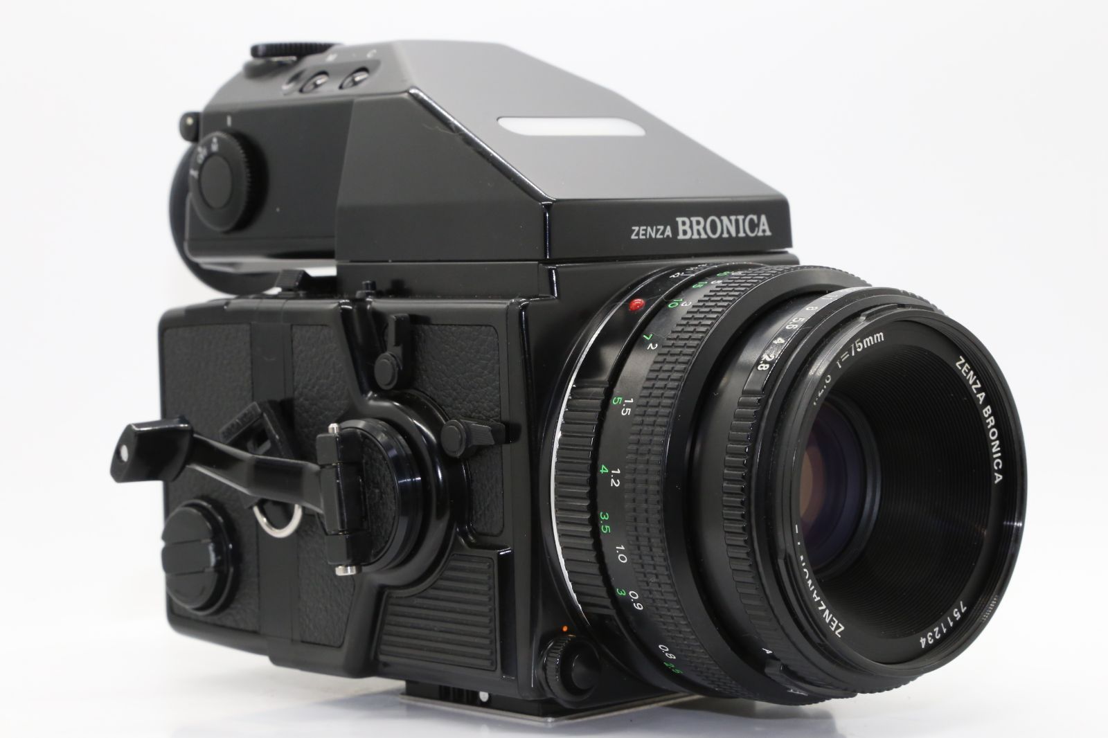 美品 ZENZA BRONICA ETRSi ETR-Si AE-IIIファインダー ZENZANON-PE 75mm f2.8 120フィルムバック  ETRシリーズ最終モデル - メルカリ