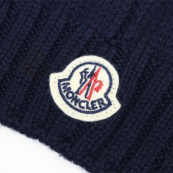 93 MONCLER モンクレール 0001605 04S02 ネイビー マフラー SCIARPA