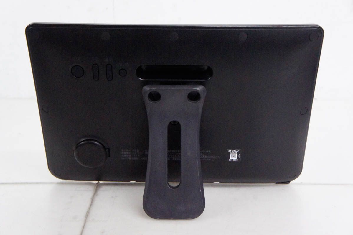 シャープ AQUOS ポータブル液晶テレビ 2T-C12AF ブラック 中古】SHARP