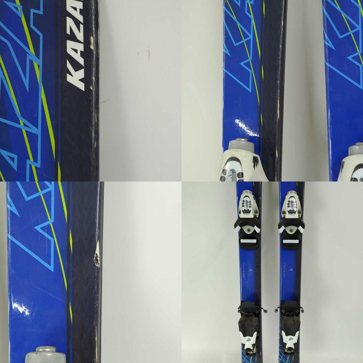 KAZAMA スキーセット 110cm ブルー - スキー