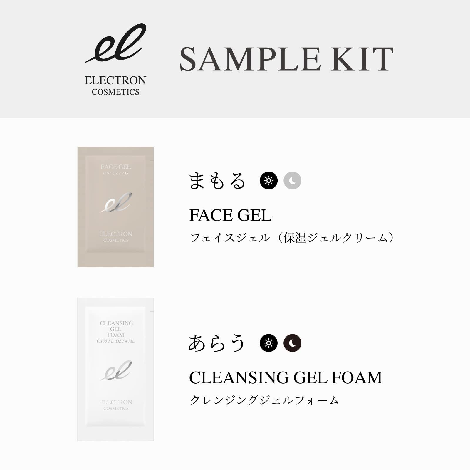 ELECTRON エレクトロン クレンジングジェルフォーム 180ml サンプ メルカリ