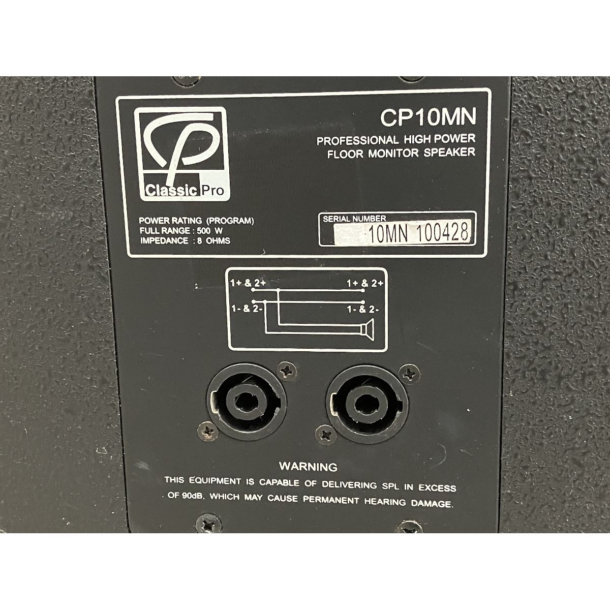 Classic Pro CP10MN ペアスピーカー □音出しOK クラシックプロ PA