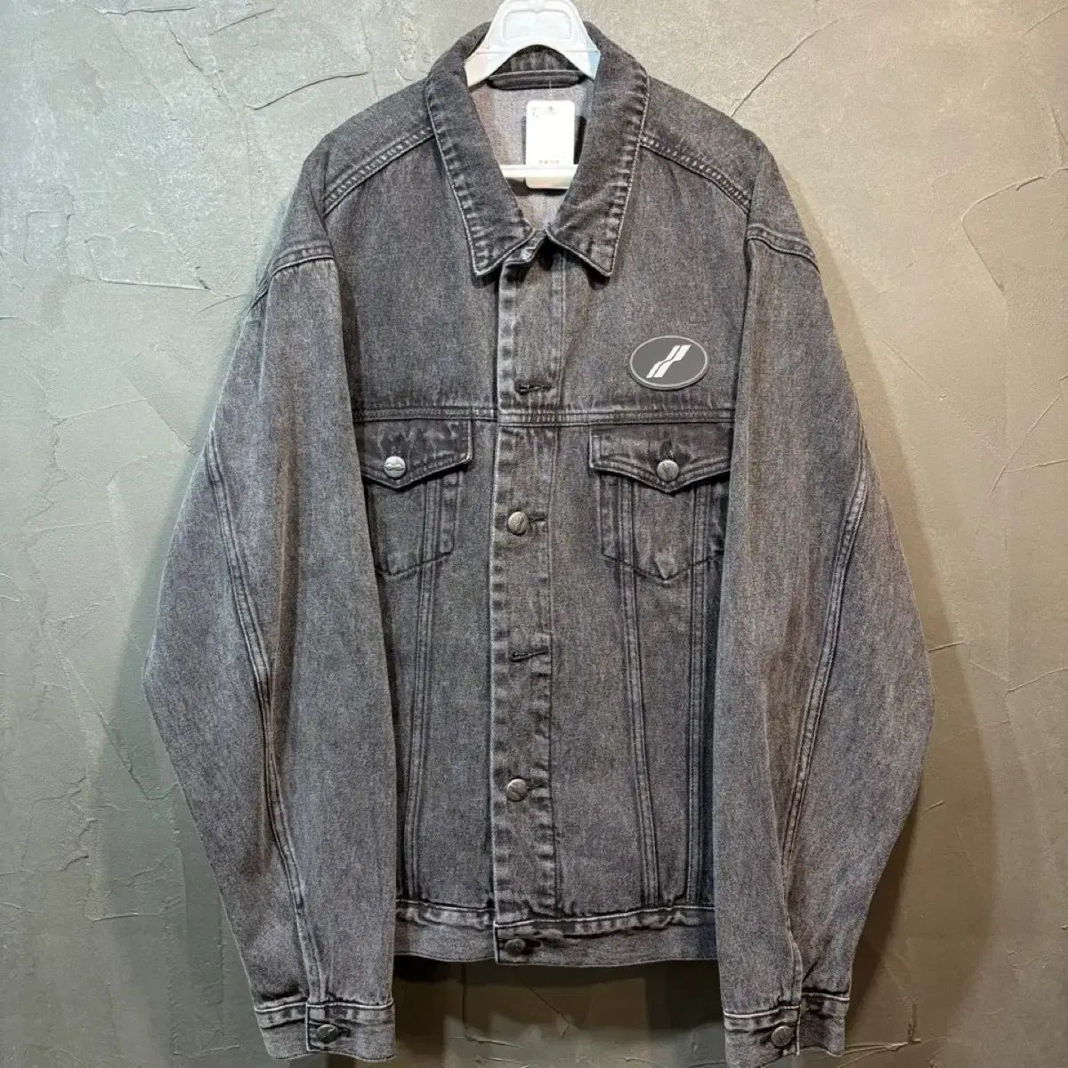 XL WE11DONE ウェルドン ブラックデニム デニム ジャケット - メルカリ