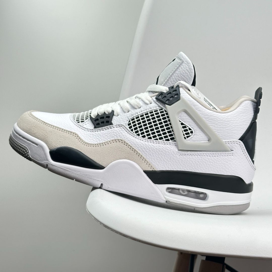 値下げします 新品 ナイキ NIKE □ 【 AIR JORDAN 4 Military Black DH6927 111 】 エア ジョーダン 4  ミリタリー ブラック スニーカー ホワイト×ブラック - メルカリ