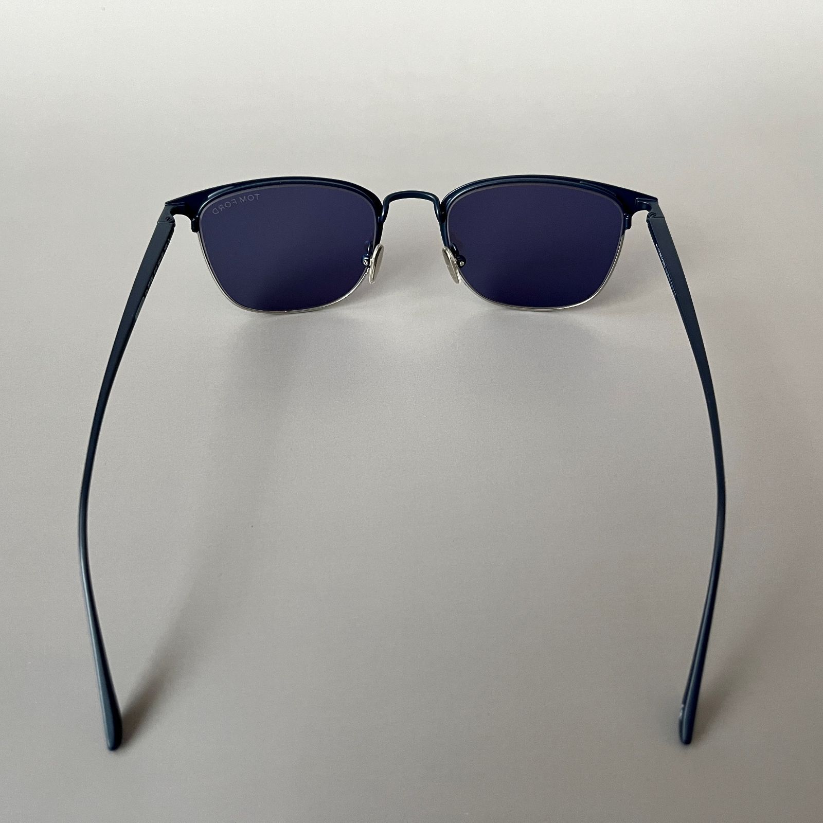 トムフォード サングラス TOM FORD サーモントブロー ブルー メタル