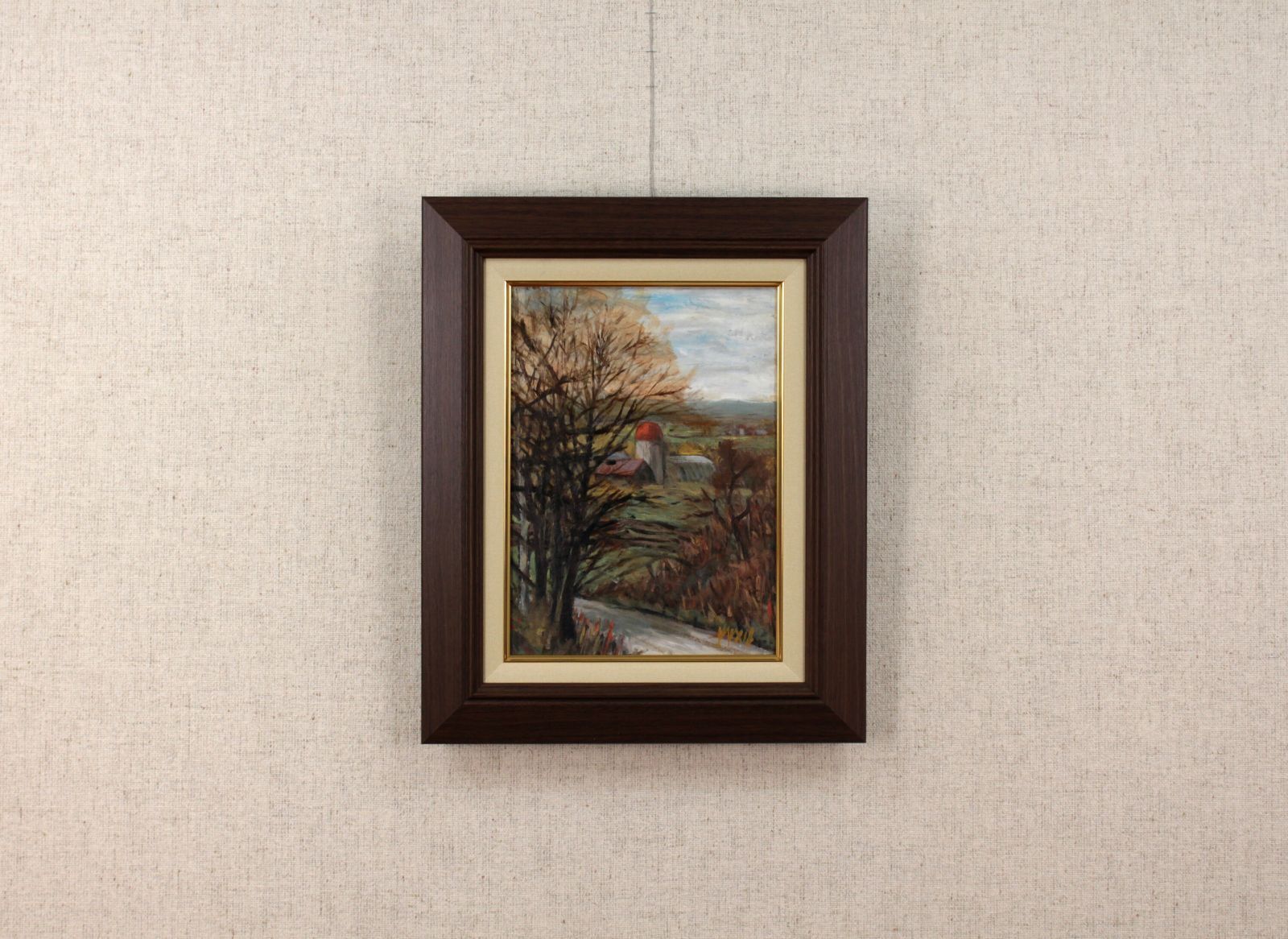草刈喜一郎『晩秋』油彩画【真作保証】 絵画 草刈喜一郎『晩秋』油彩画【真作保証】 絵画 - メルカリ
