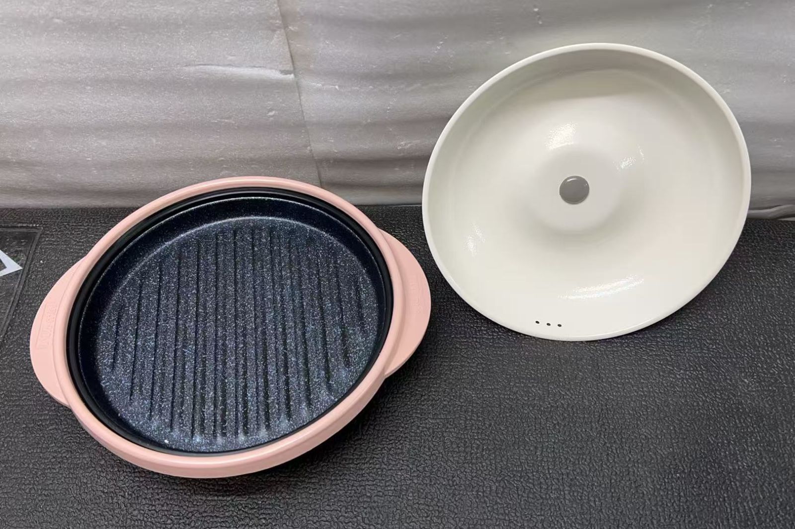 レンジメートプロ クレイピンク 電子レンジ 調理器具 丸型 **441745