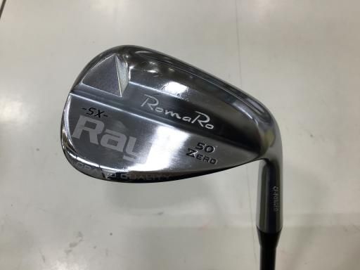 RomaRo RomaRo Ray SX-ZERO 50° ウェッジ WG 純正特注シャフト フレックスS メンズ 男性用 右利き 右用 Cランク ゴルフクラブ