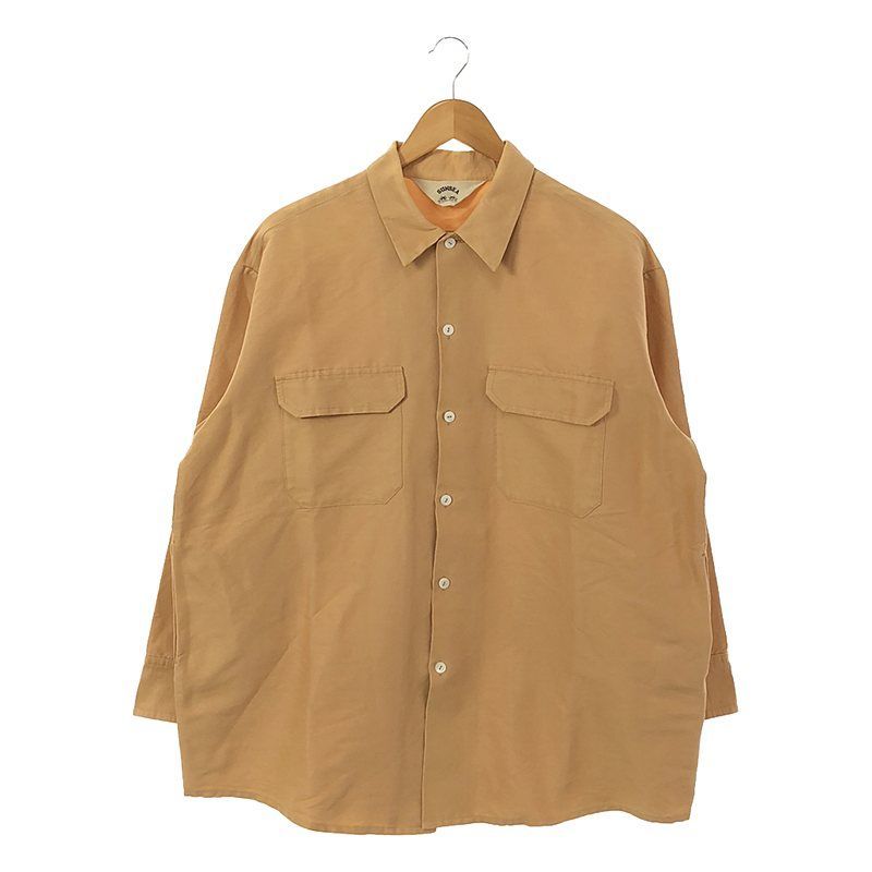 SUNSEA / サンシー | コットン シルク ビッグシャツ | 2 | メンズ