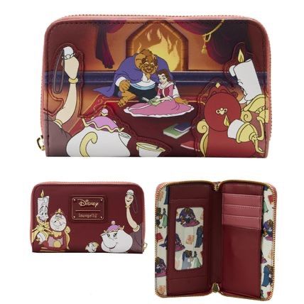 ラウンジフライloungefly ディズニーDisney 美女と野獣財布