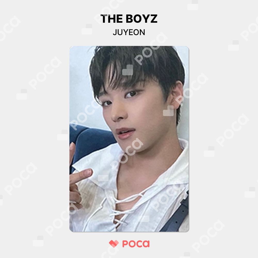 THE BOYZ ジュヨン トレカ THRILL-ING EVERLINE 公式 トレカ