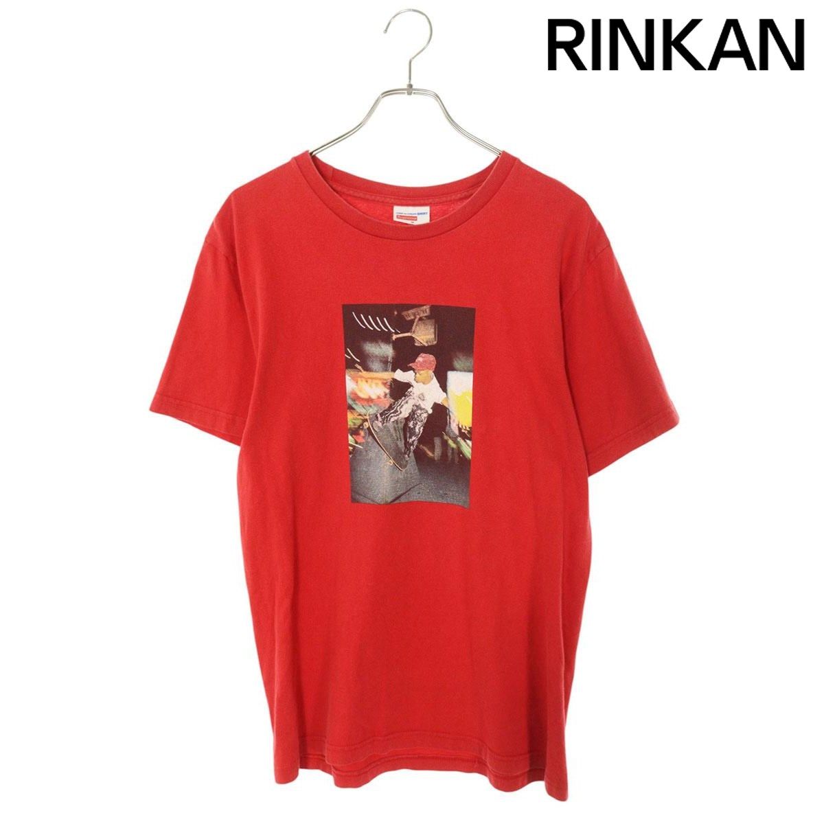 シュプリーム ×コムデギャルソン COMME des GARCONS  14SS  Harold Hunter Tee ハロルドハンターフォトプリントTシャツ メンズ M